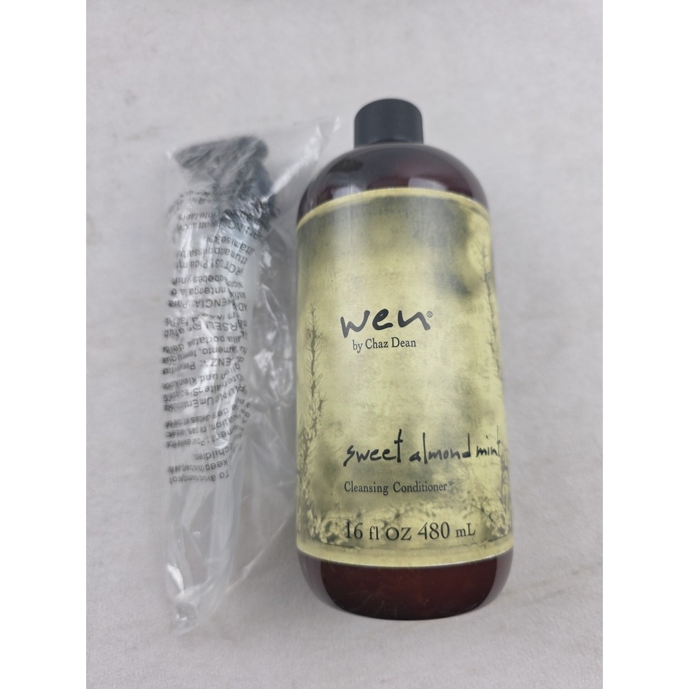 Wen Cleansing Conditioner Sweet Almond Mint Scent - 16 oz / 473ml Sealed + Pump